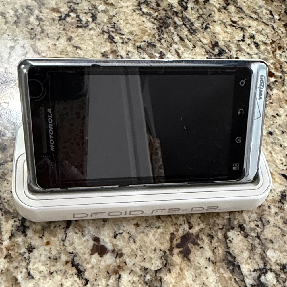 Motorola Droid R2-D2 Smartphone - Black and Silver